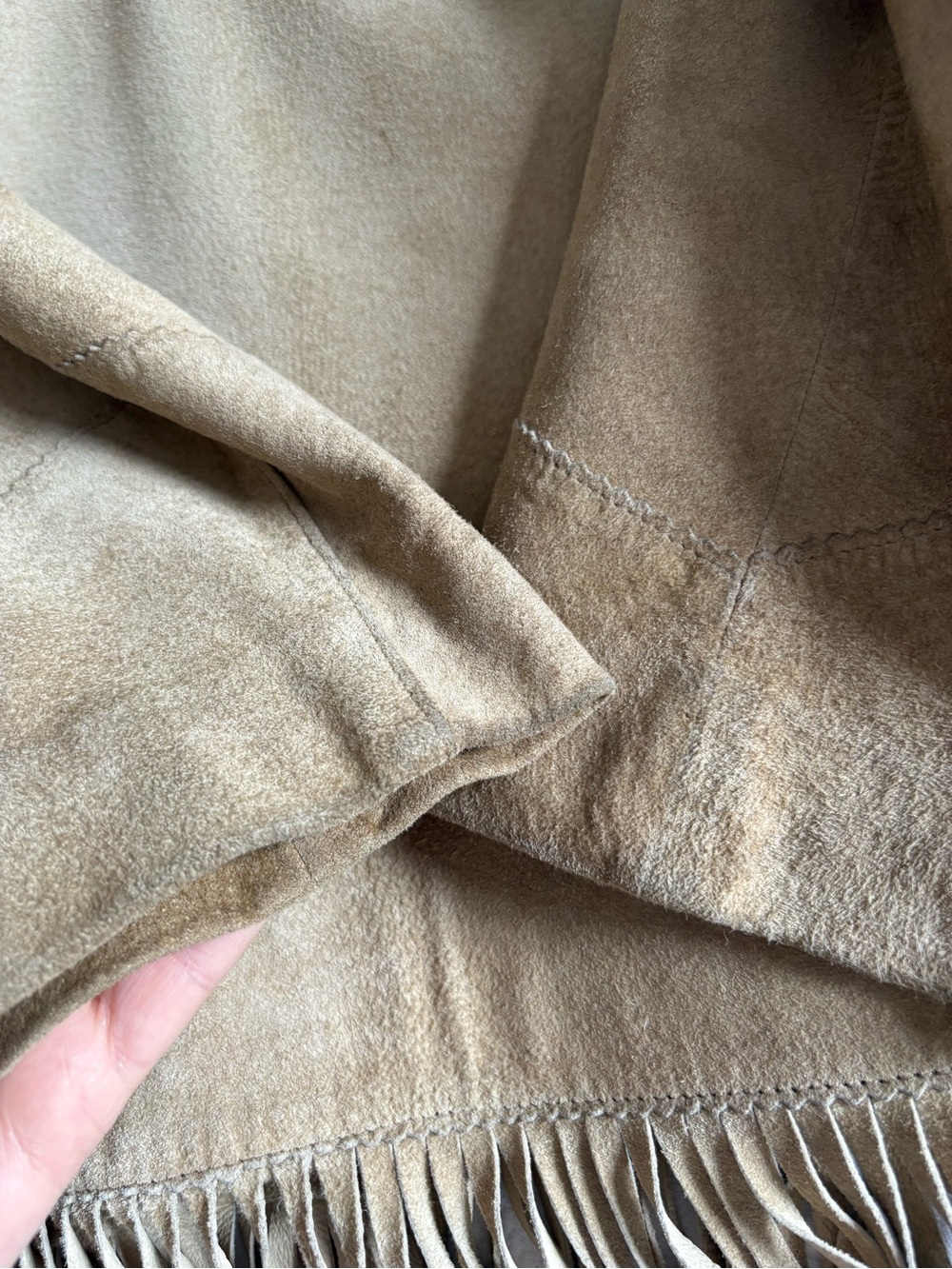 Ralph Lauren Dry Goods suede fringe western leather jacket concho women’s S - Picture 6 of 16